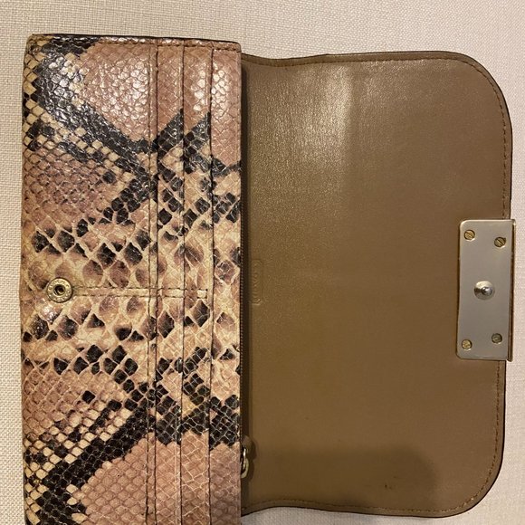 Coach Wallet Python Print - Picture 3 of 5